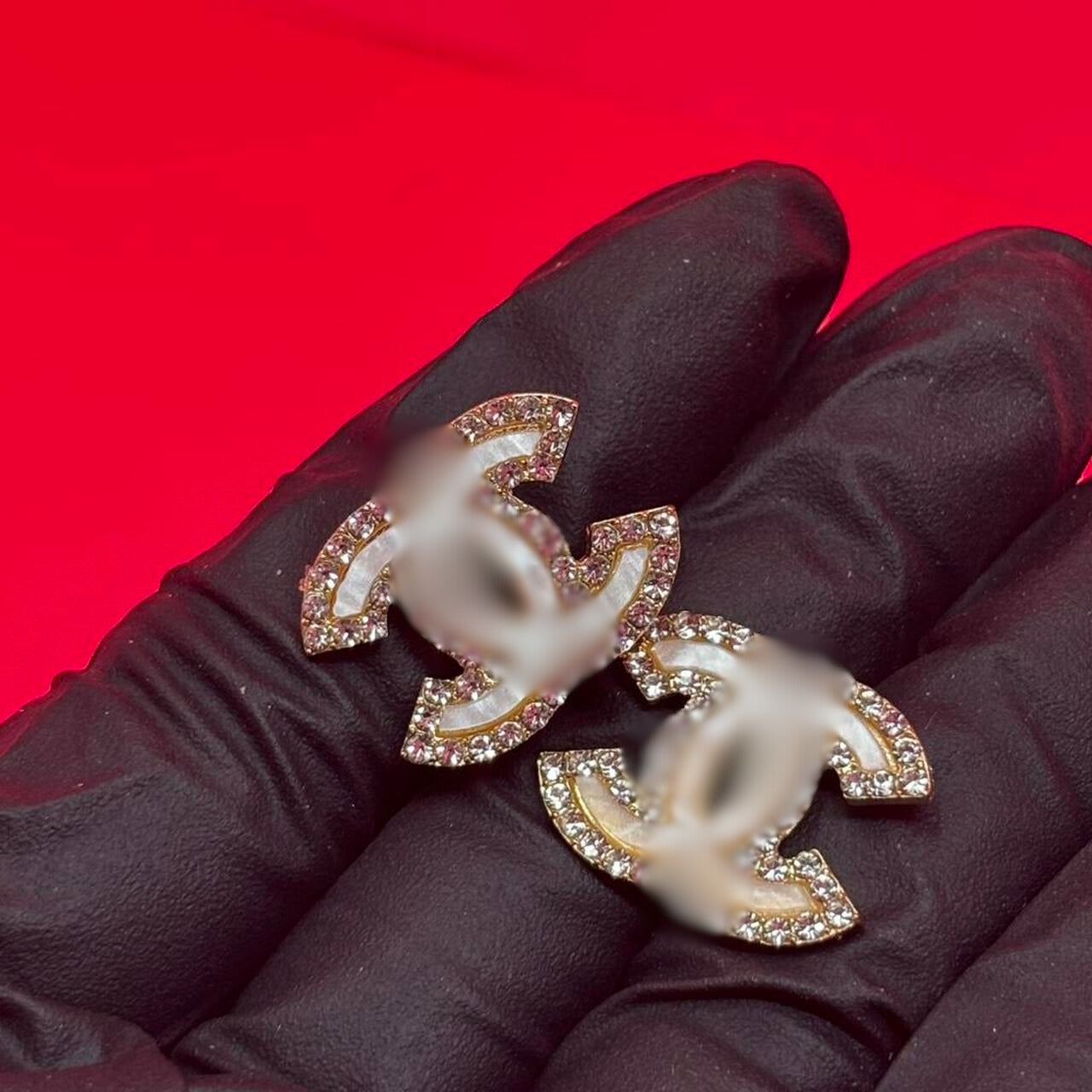 Golden Pearl Luxe CC Studs