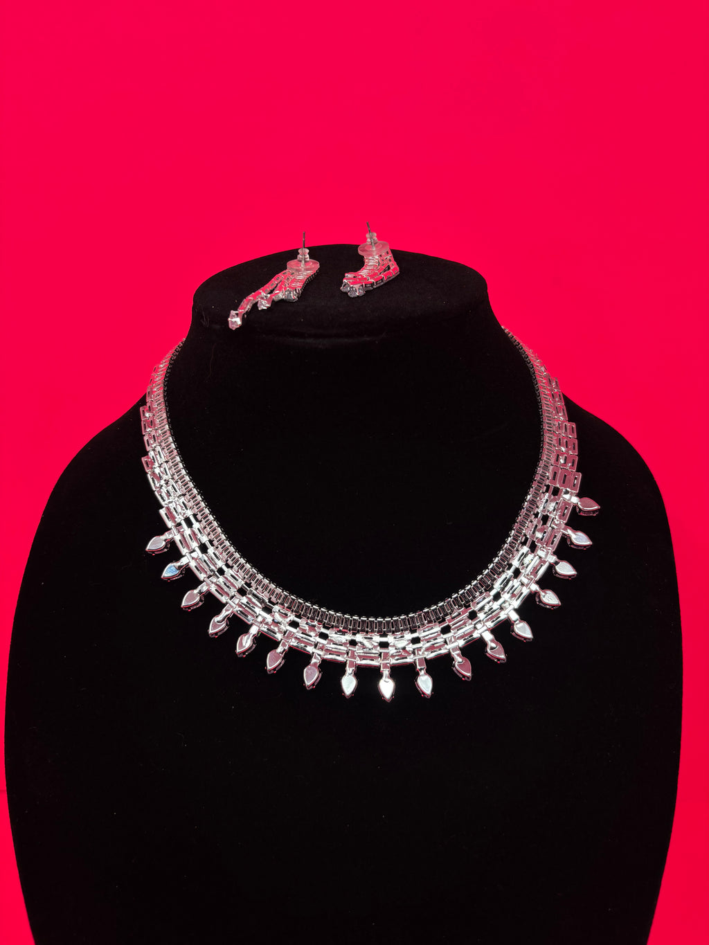 Silver Rhinestone Princess Set V2