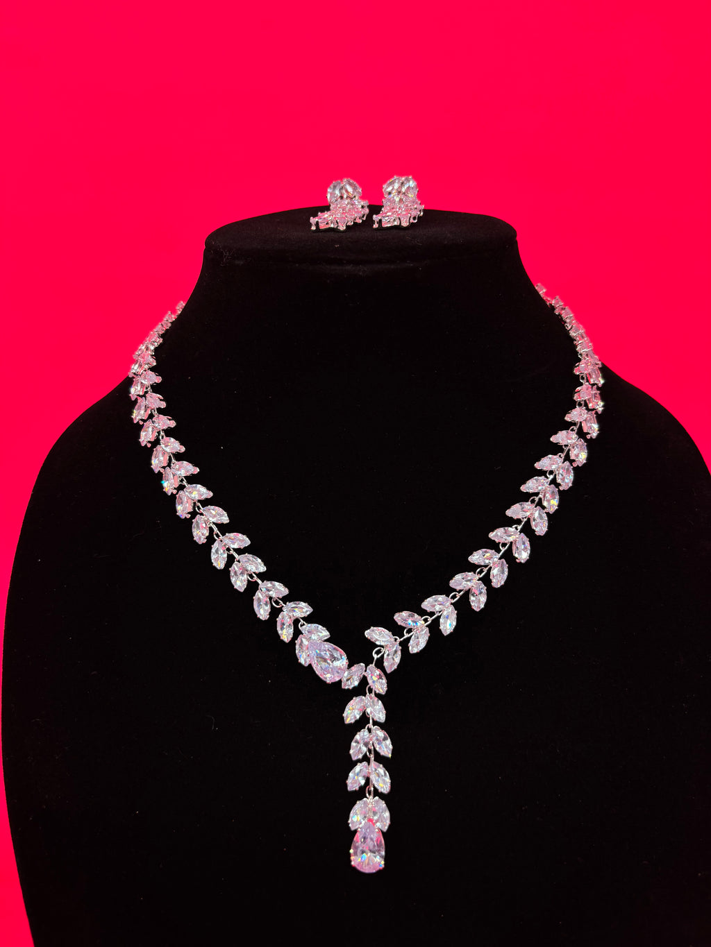 Silver Rhinestone Princess Set V1